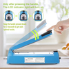 12inch Impulse Bag Sealer Poly Bag Heat Sealing Machine Impulse Heat Sealer with Replacement Kit