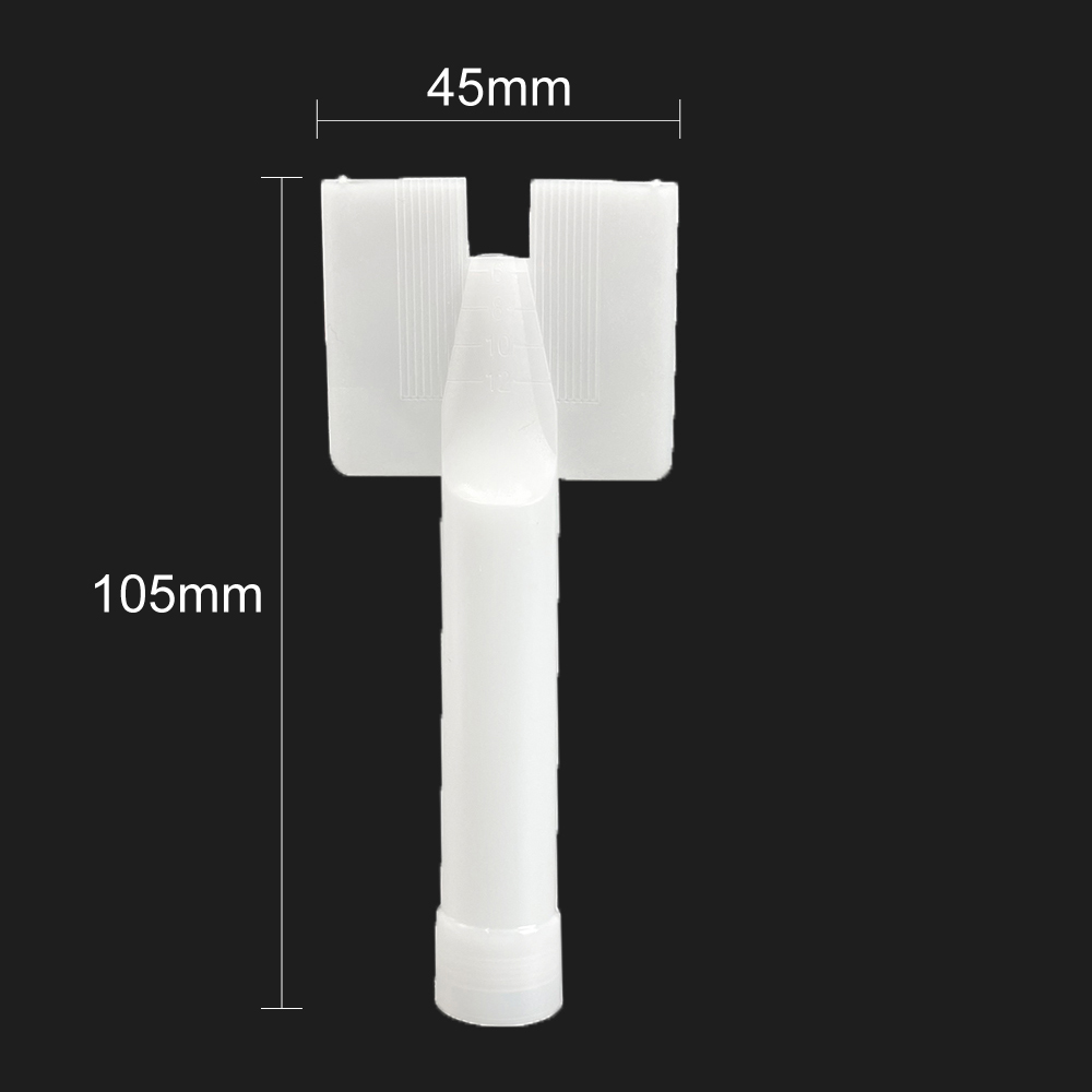 Plastic Professional Cartridge Sealant Silicone Nozzle Adhesives Caulking Gun Nozzle