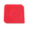 Red Sealant Silicone Caulking Tool Finishing Scraper Spatula 77x76x5mm Caulking Sealant Large Scraper