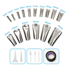 29 Piece Silicone Caulking Tools(stainless steelhead) Caulking Tool sets for Kitchen Bathroom Window