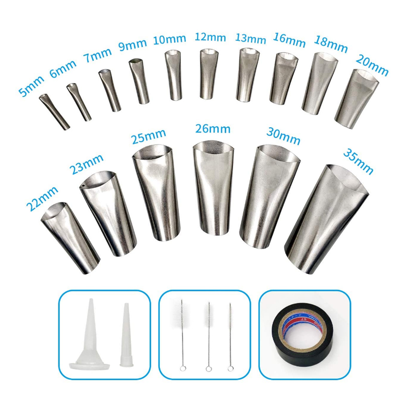 29 Piece Silicone Caulking Tools(stainless steelhead) Caulking Tool sets for Kitchen Bathroom Window
