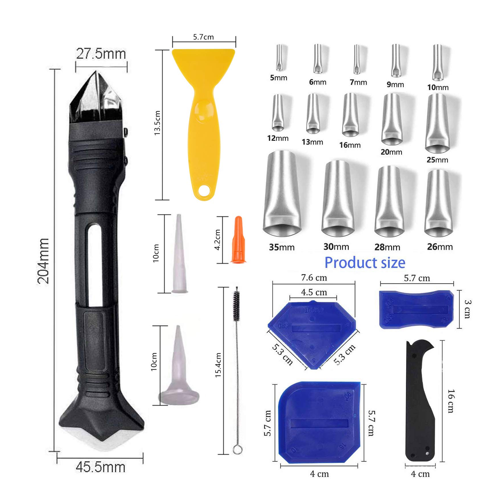 36pcs caulk tool 07