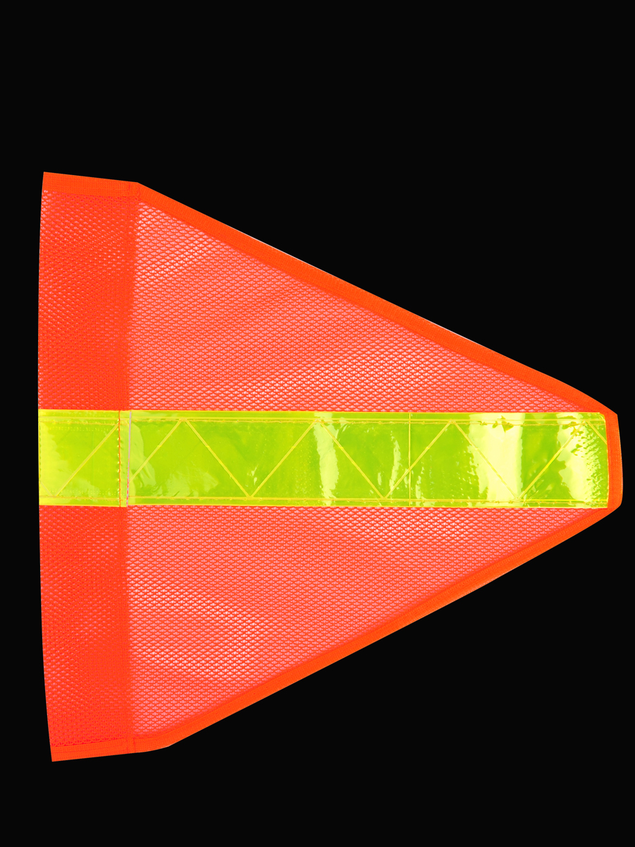 Safety mining whips with red light