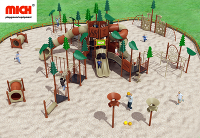Produsen China Outdoor Playground Equipment Dijual