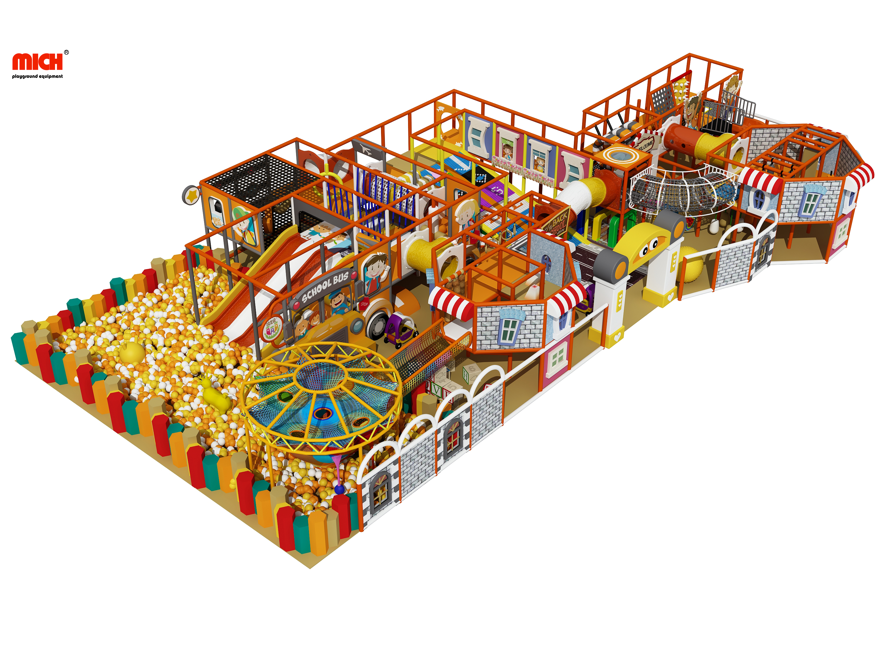 Anak -anak komersial terbaru Soft Indoor Playground