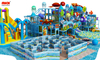 Аквариум -тематическая детская мягкая игровая площадка