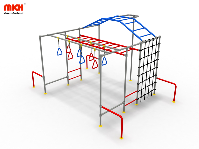 Mich genç açık hava parkur oyun ekipmanı