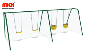 Fabriquer des balançoires en plein air de quatre sièges pour les enfants