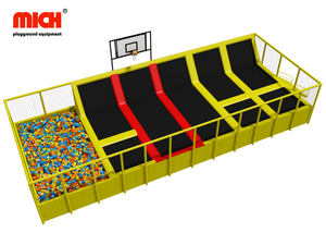 112 m² de trampoline de basket-ball en mousse m²