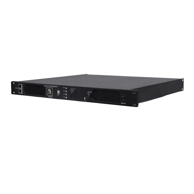 DT18K4 4 Channel 18000W Class D Dante Professional Digital Audio Усилитель мощности 