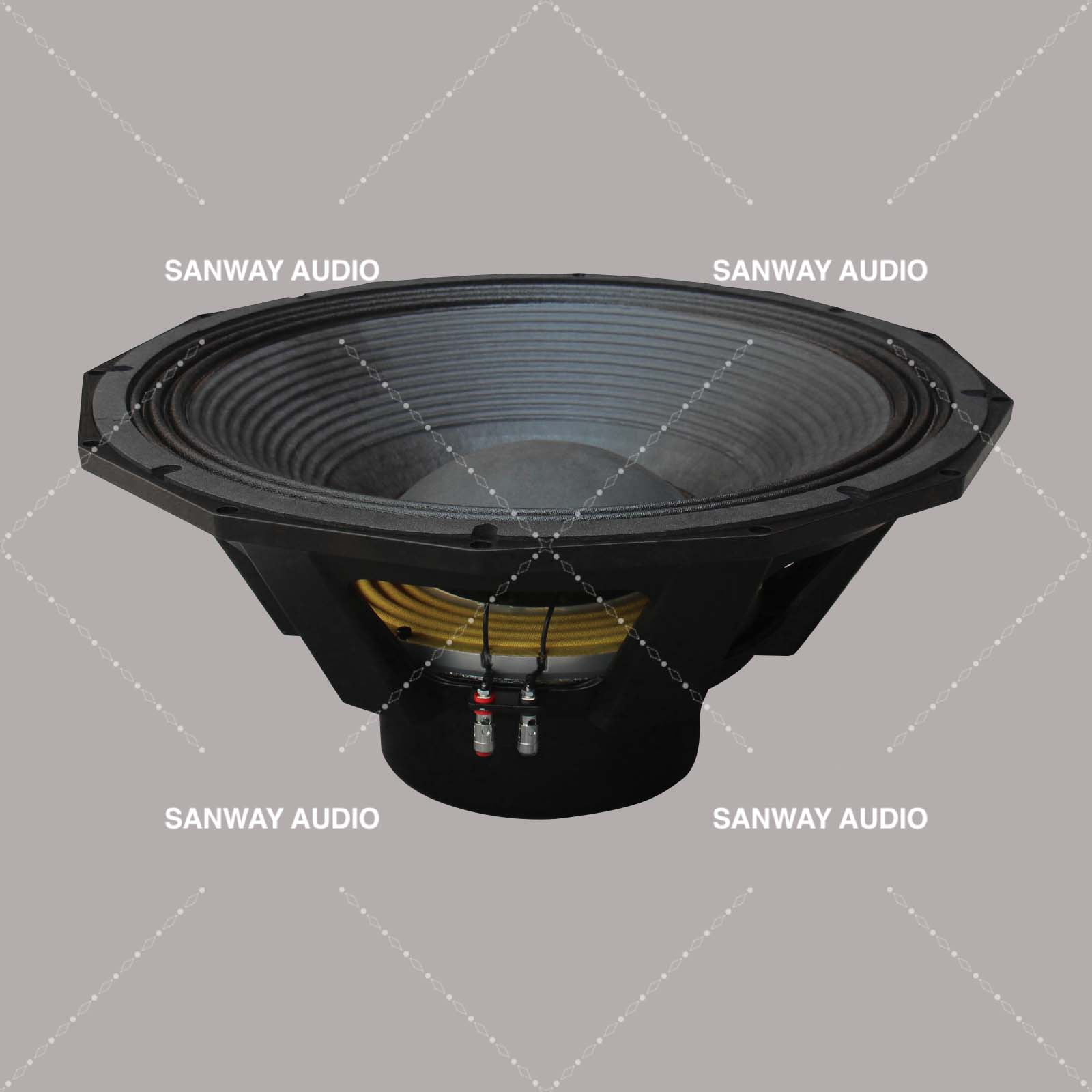BSX Dual 21 inch DJ Subwoofer Speaker dengan Desain Ekskursi Panjang