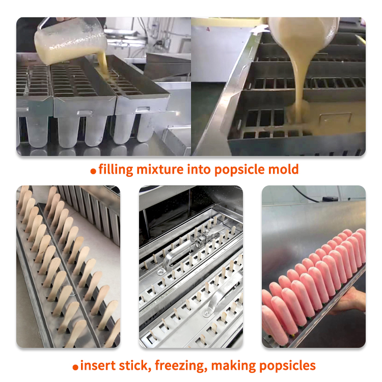 Brazil style 18 molds popsicle machine ice lolly making machine