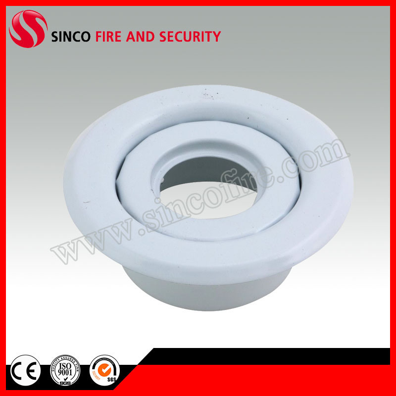 Stainless Material Chrome/White Plated Fire Sprinkler Plate