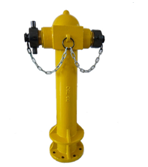 Dn80, Dn100 Outdoor Pillar Fire Hydrant with Pn16