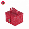 Portable Luxury Leather Small Jewelry Box Ring Packaging Box