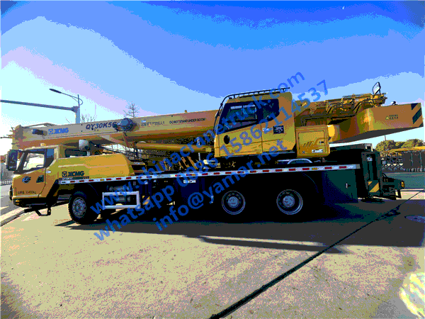 Customer Order 30 Ton Truck Crane