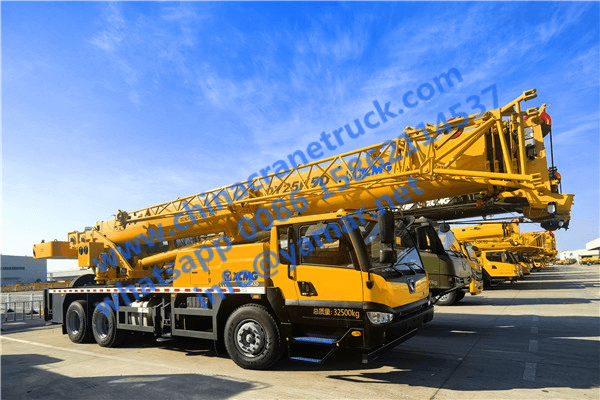Customer order QY25K5D truck crane