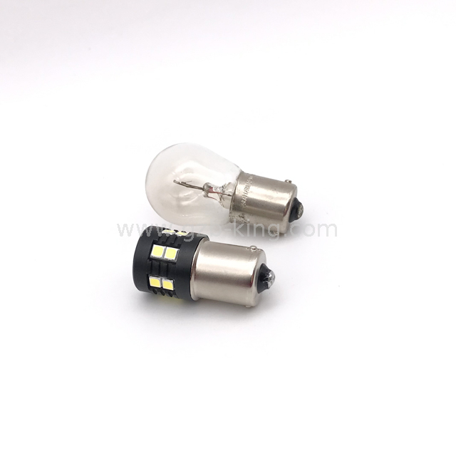 9-30V 3030 15SMD 800LM 4Watts 1156 (P21W ) BA15S car backup light bulb