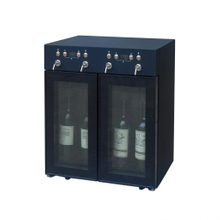 Dispensador de vino SC-4S | Sistema de conservación de vino de argón/nitrógeno para 4 botellas