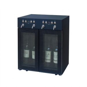 Dispensador de vino SC-4S | Sistema de conservación de vino de argón/nitrógeno para 4 botellas