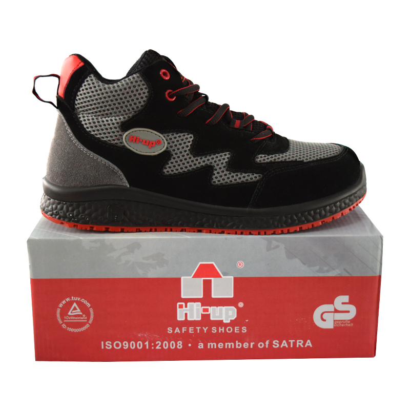 OEM factory low cut oil resistant steel toe men protective boots safety shoes botas de seguridad industrial