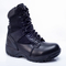 China good quality hot selling high cut fiber glass black leather military tactical boots safety shoes Botas de Seguridad