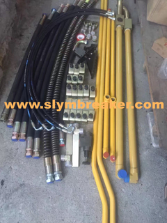 Hydraulic Rock Breaker Hammer Piping Kits Hose Piplines