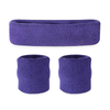 Sport sweatband and headband sets
