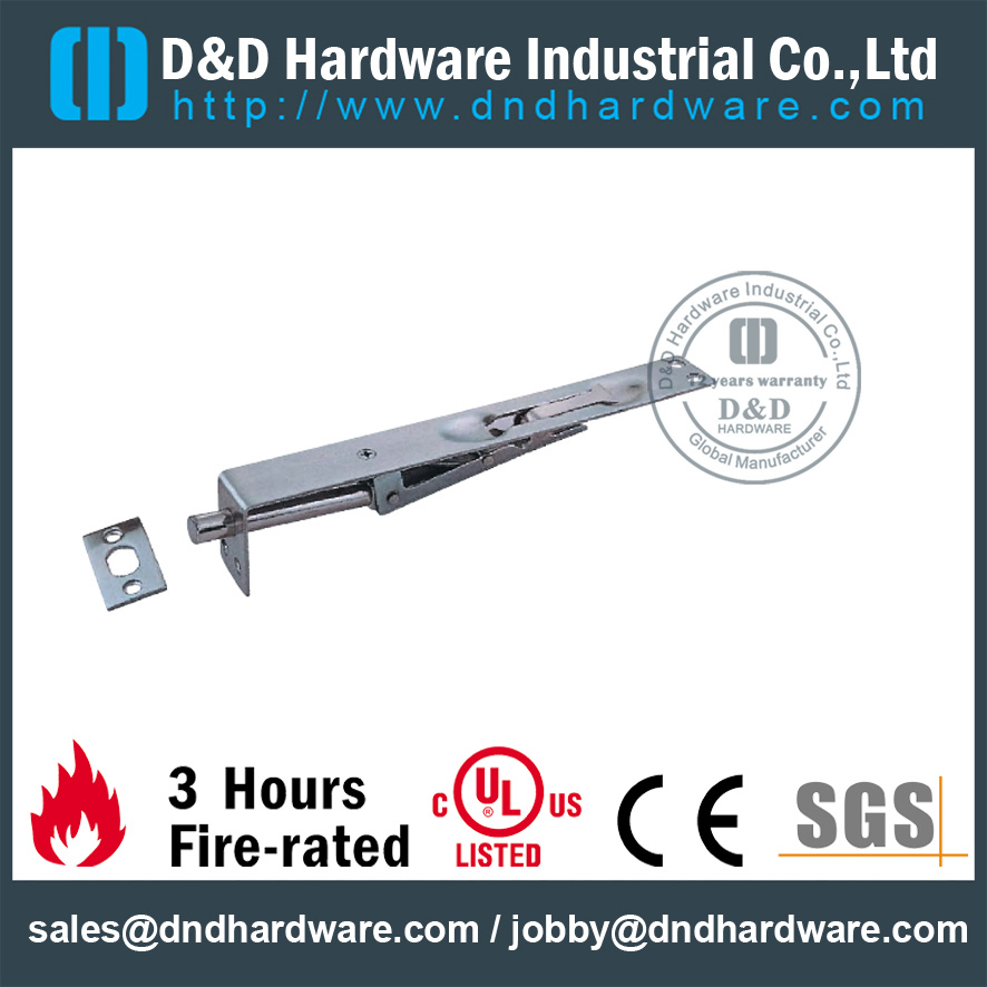 DDDB006-Aço Inoxidável-Flush-Bolt