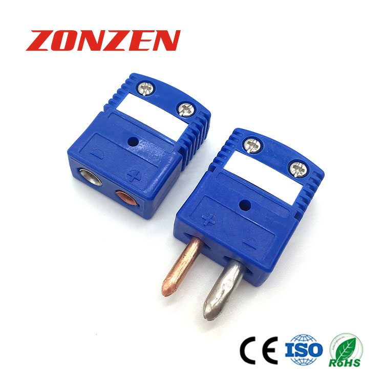 New Type Standard Size Round Pin Thermocouple Connector Most Pupular TC Connector 