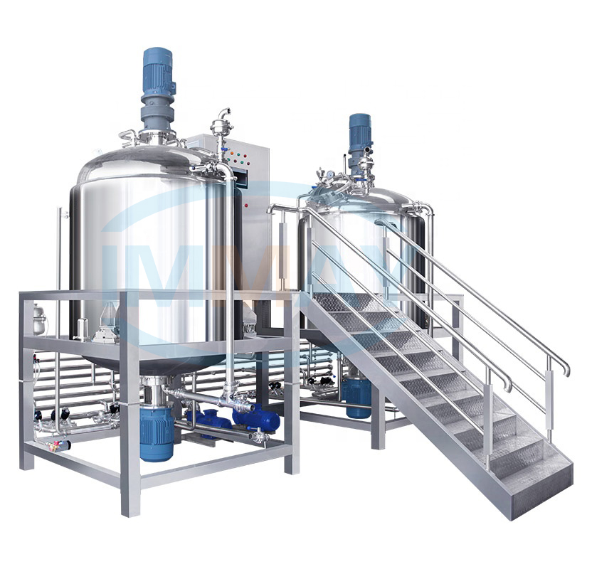 Miscelatore Emulsionatore Sottovuoto con Sistema di Pesatura