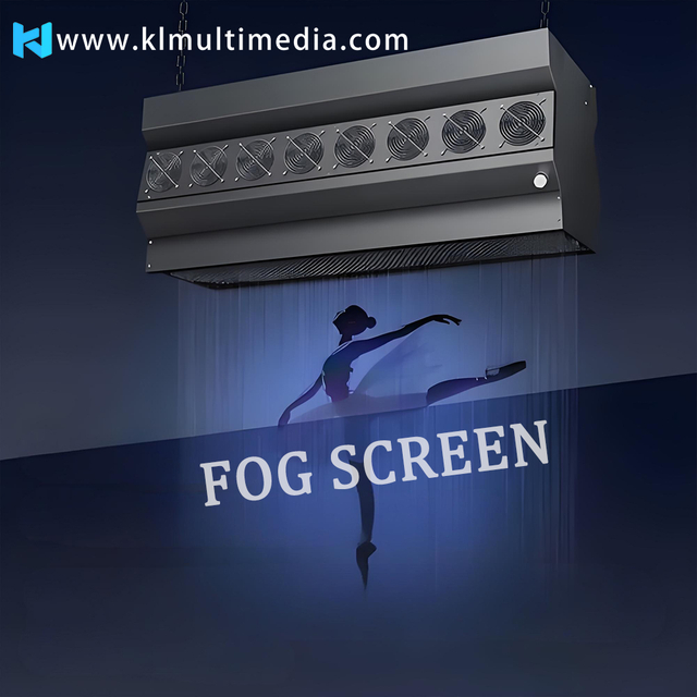 fog screen projection