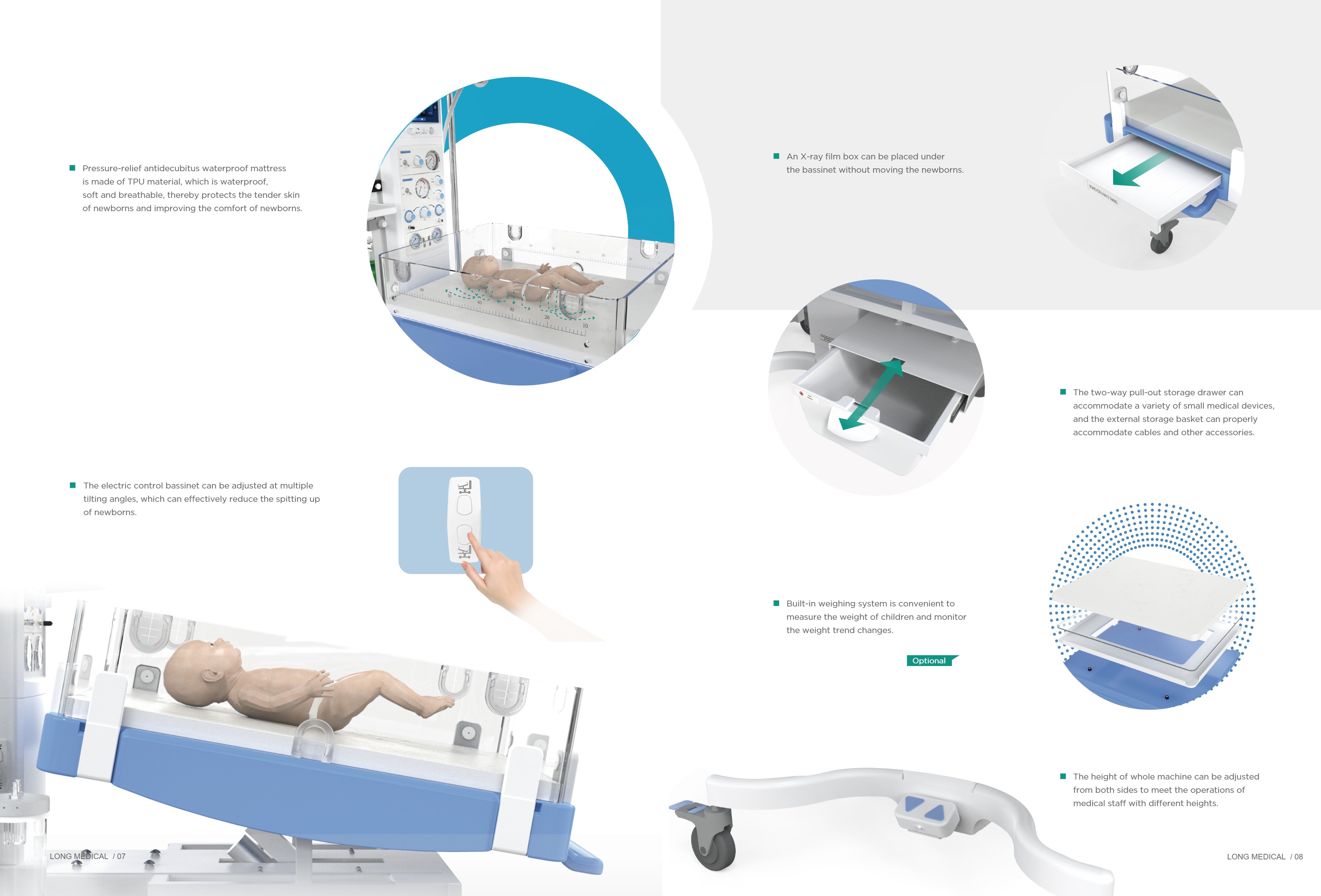 Calentador radiante infantil LBW-84-5
