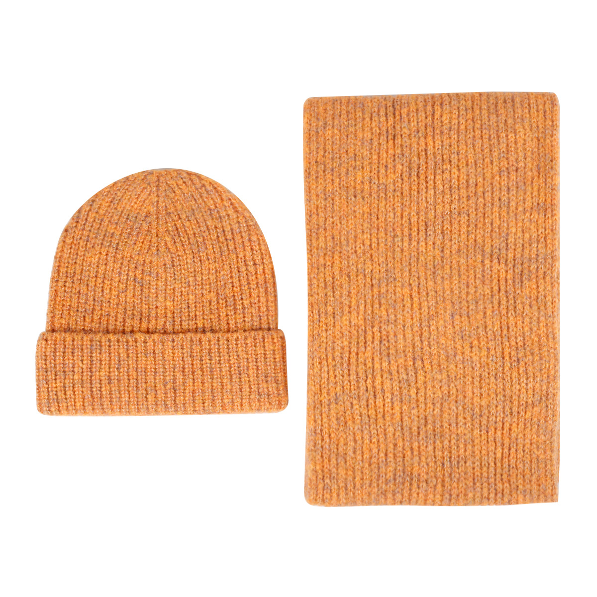 Custom Logo Unisex Polyester Scarf Beanie