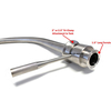 Tri Clamp 180 Degree Safe Rotation 304 Stainless Steel Racking Arm Valve for Beer Conical Fermentation Tanks