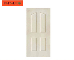 Interior HDF White Primer Door Skin Natural Veneer Door Skin Supplier