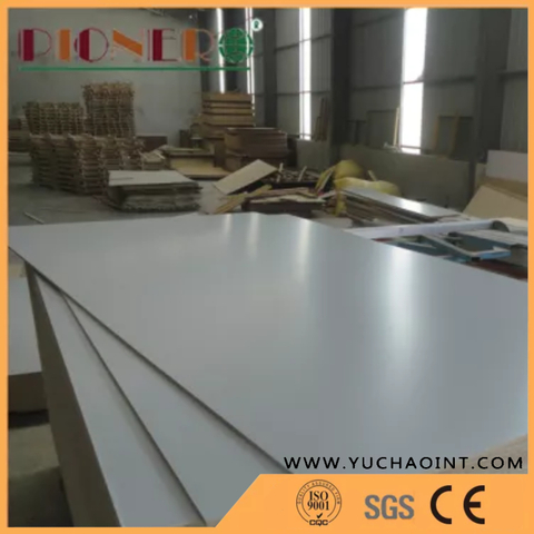 Wood Grain Melamine Laminated Particle Board/ Furniture Grade chipboard 