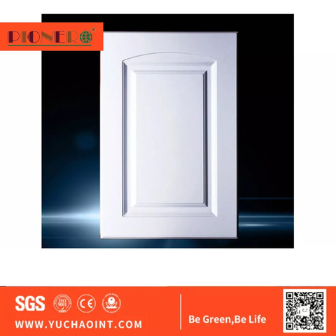 Experienced Customized Design Shaker Melamine Handle Kitchen Cabinet Doors