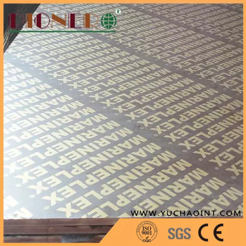 Waterproof Glue Brown Color Formwork Film Faced Plywood For Construction