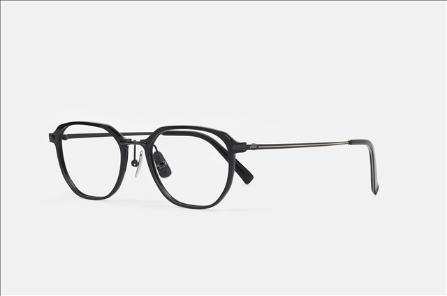 PA2199F daimond nylon front with titanium eyewear glasses frame