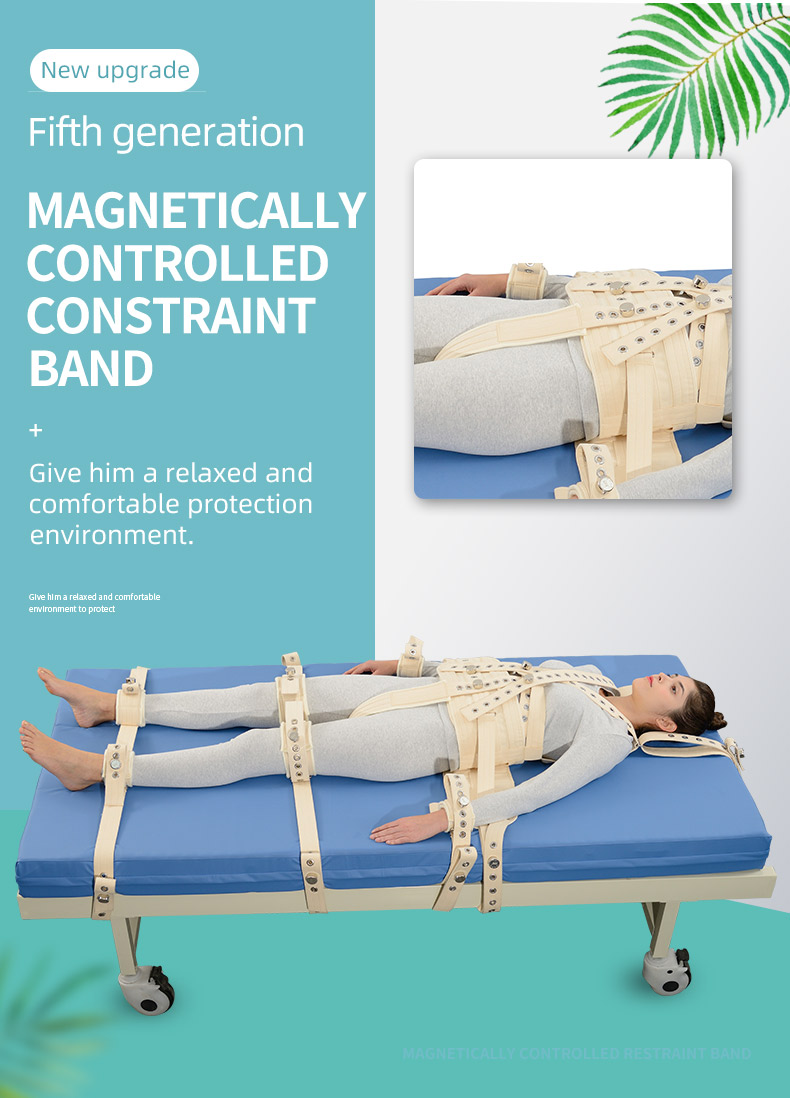 magnetic control restraint belt