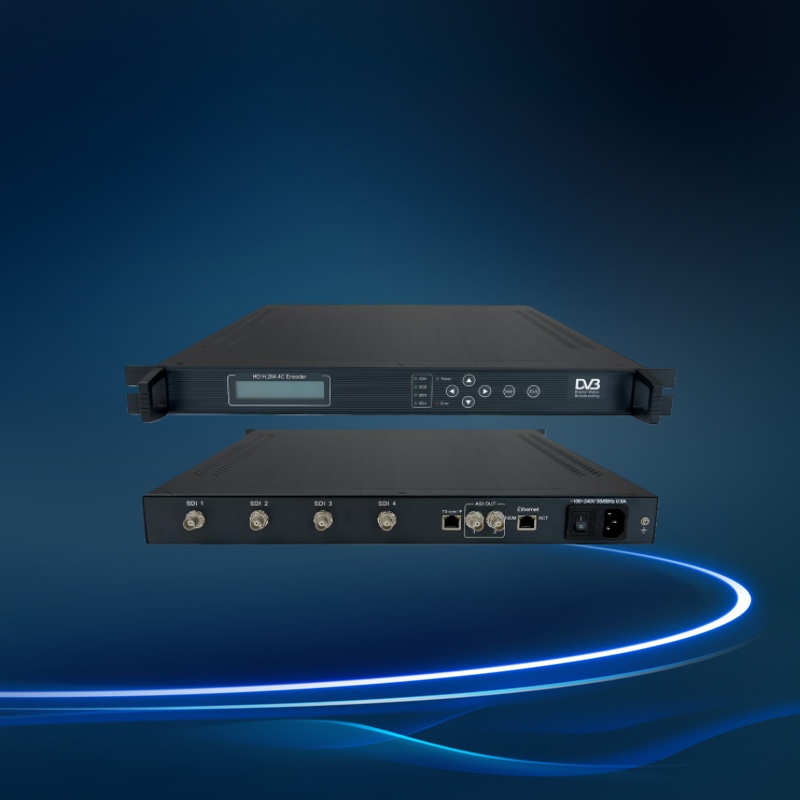 HP805D 4 in 1 SDI MPEG-4 H.264 HD Encoder with 4xSDI to IP output