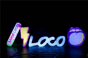 nflatable LED advertising cartoon
