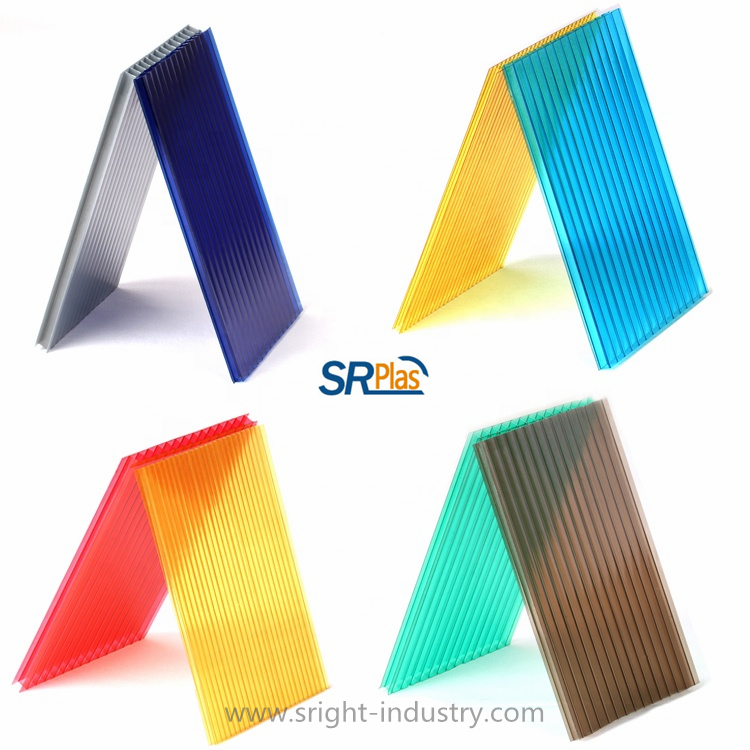 Twin Wall Polycarbonate Hollow Sheet