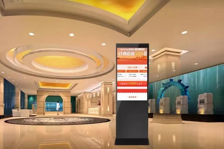 Señalización digital LCD en hotel