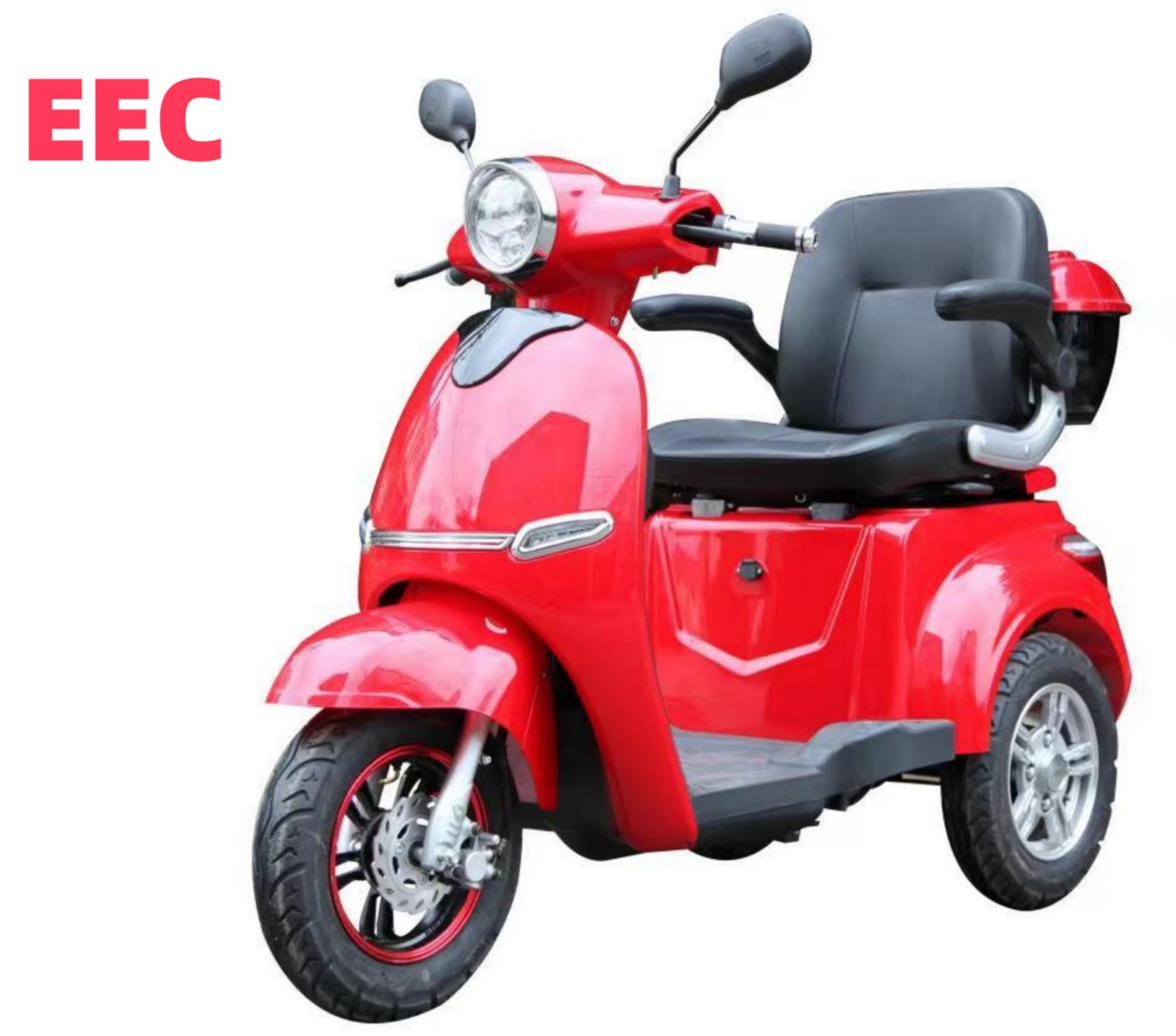 Street Legal 1000W Scooter eléctrico de 3 ruedas para personas mayores 