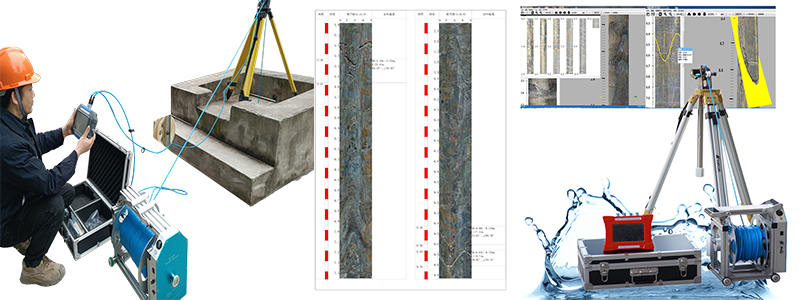 sistem pengimejan dinding lubang penuh