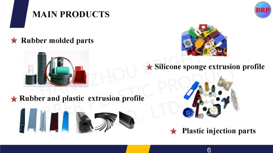 Customized HNBR Rubber Rectangle Grommet