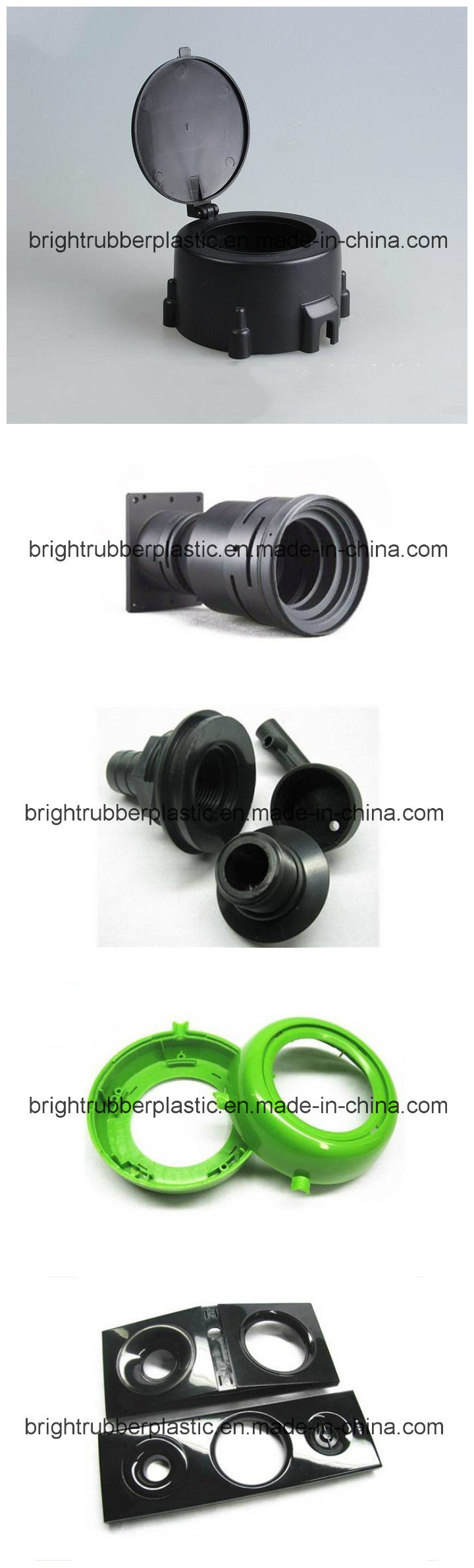 Customized High Quality Injection Plastic Cover Parts