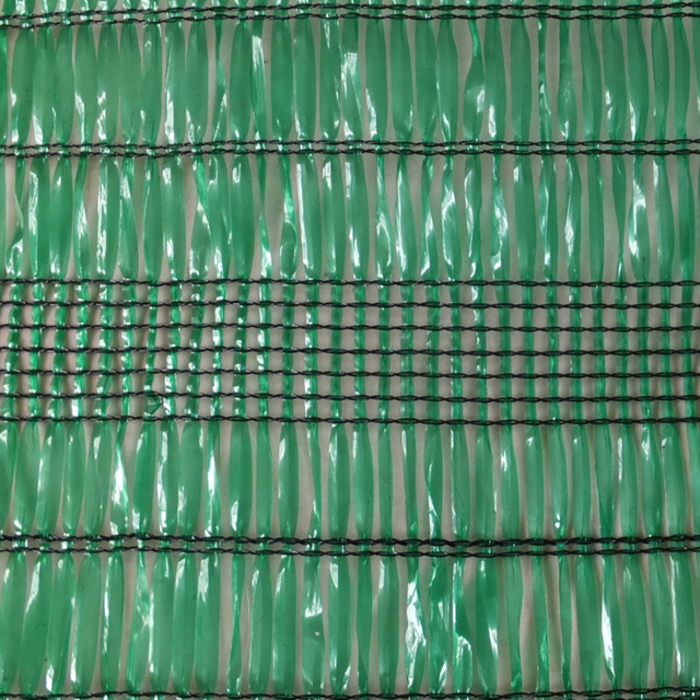 HDPE Flat 1 Needles Cambodia design Green color Shade net 60gsm